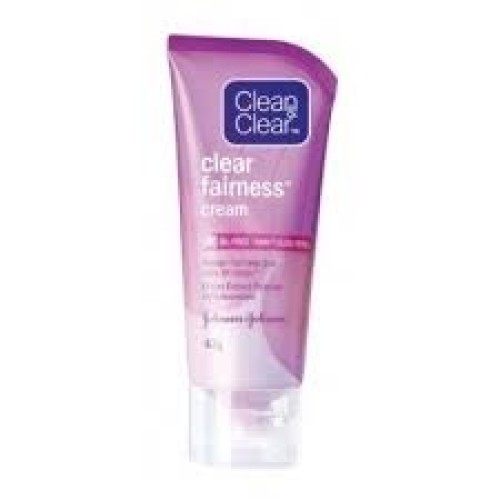 CLEAN AND CLEAR FAIRNESS CREAM